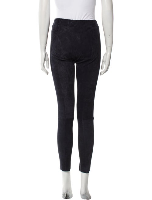 Sharis Place Private Label Leather Skinny Leg Pants