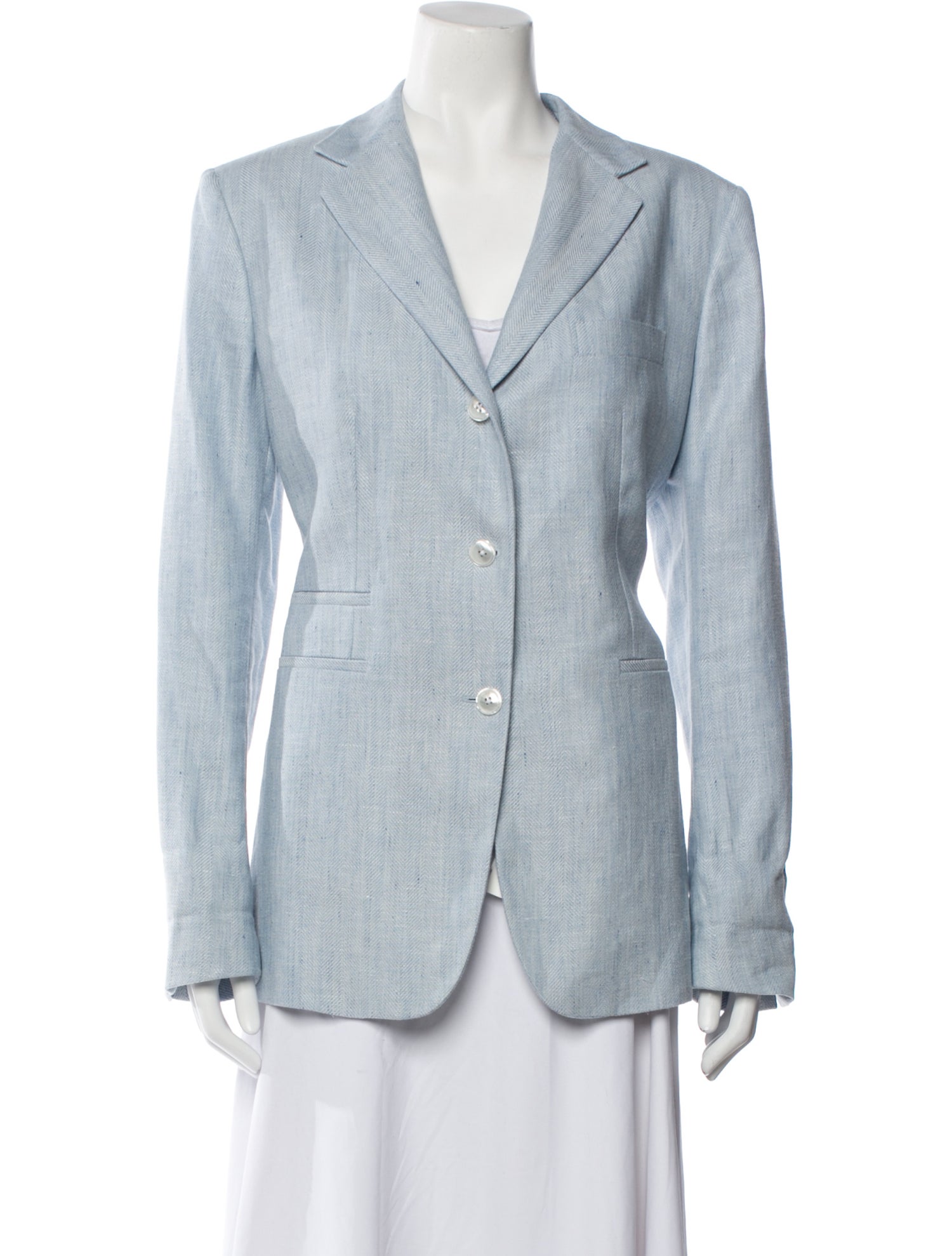 Sharis Place Private Label Linen Blazer