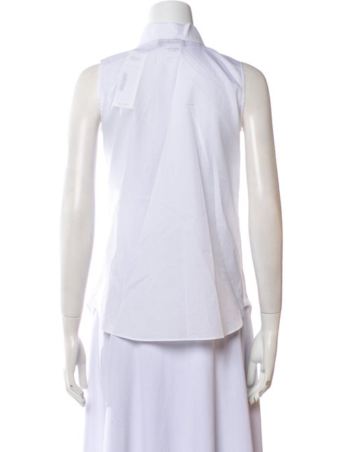Sharis Place Private Label Sleeveless Button-Up Top