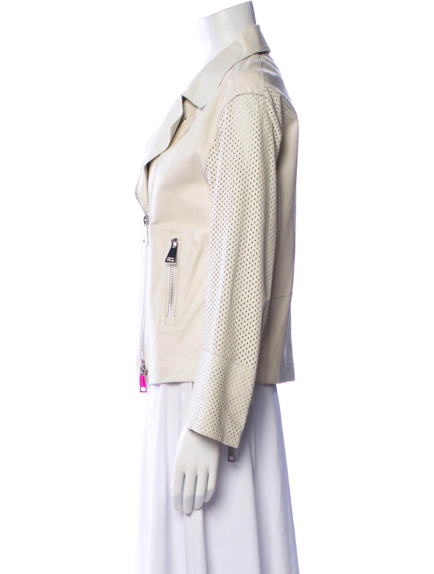 Sharis Place Private Label Leather Biker Jacket