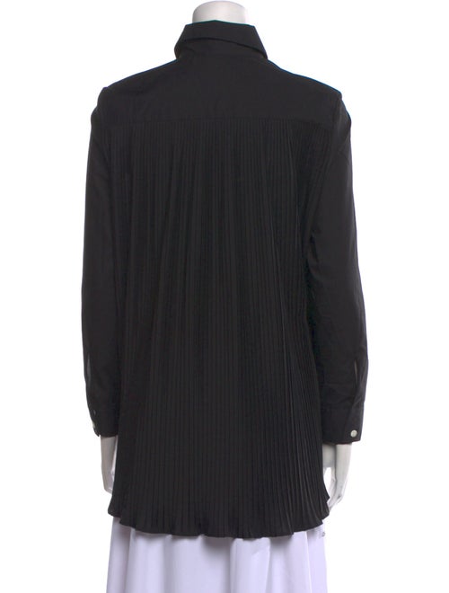 Sharis Place Private Label Long Sleeve Button-Up Top