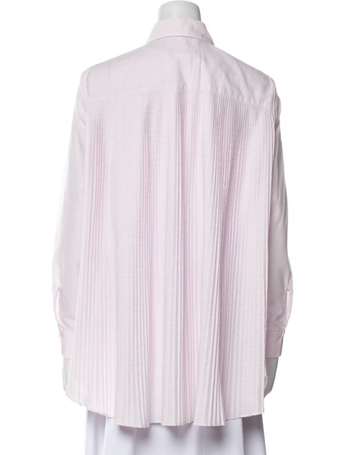 Sharis Place Private Label Long Sleeve Button-Up Top