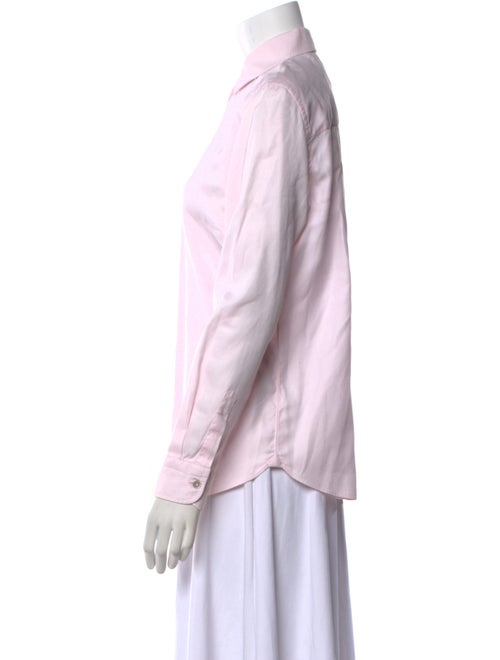 Sharis Place Private Label Long Sleeve Button-Up Top