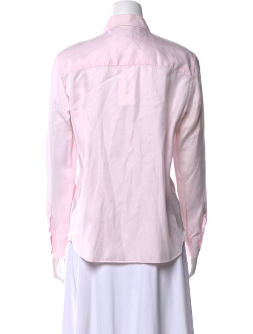 Sharis Place Private Label Long Sleeve Button-Up Top