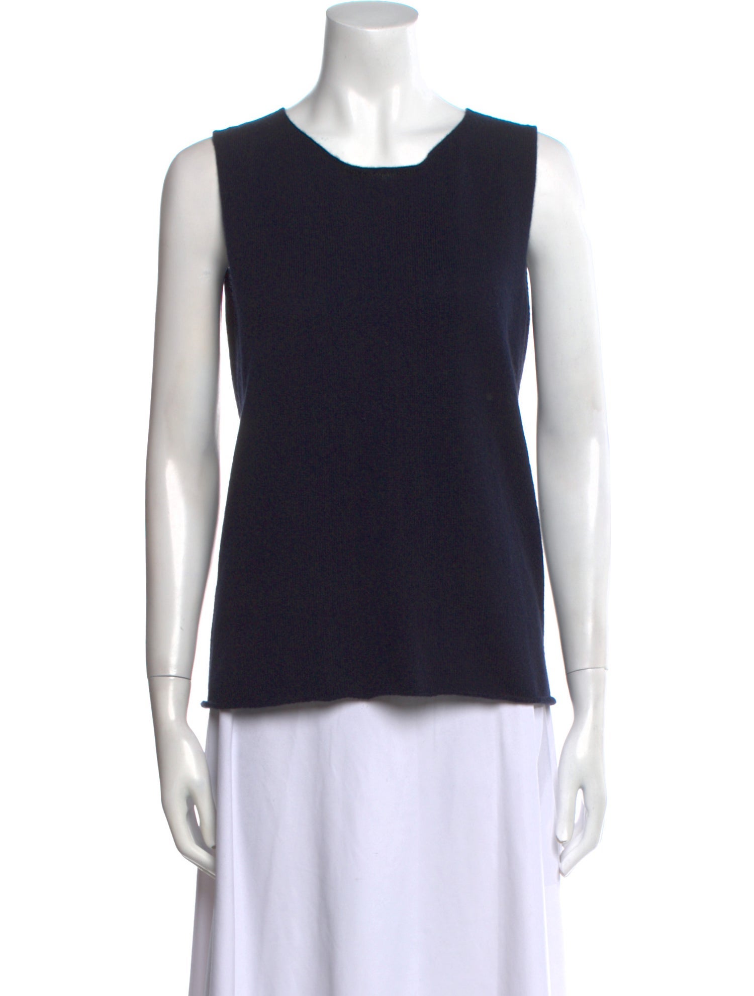 Sharis Place Private Label Cashmere Scoop Neck Sweater