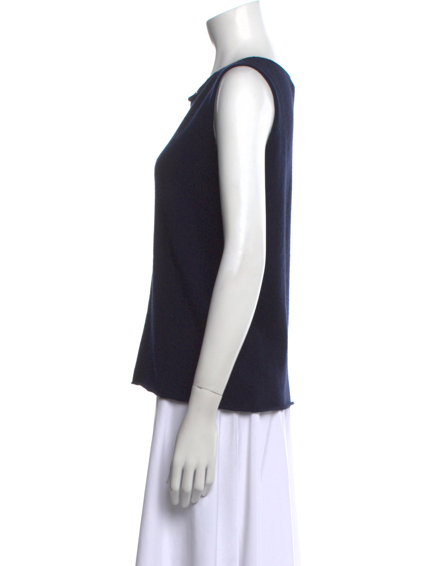 Sharis Place Private Label Cashmere Scoop Neck Sweater