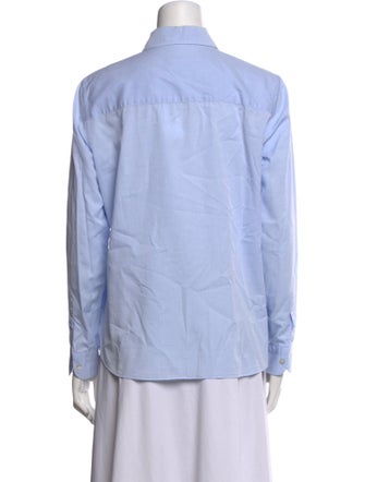 Sharis Place Private Label Long Sleeve Button-Up Top