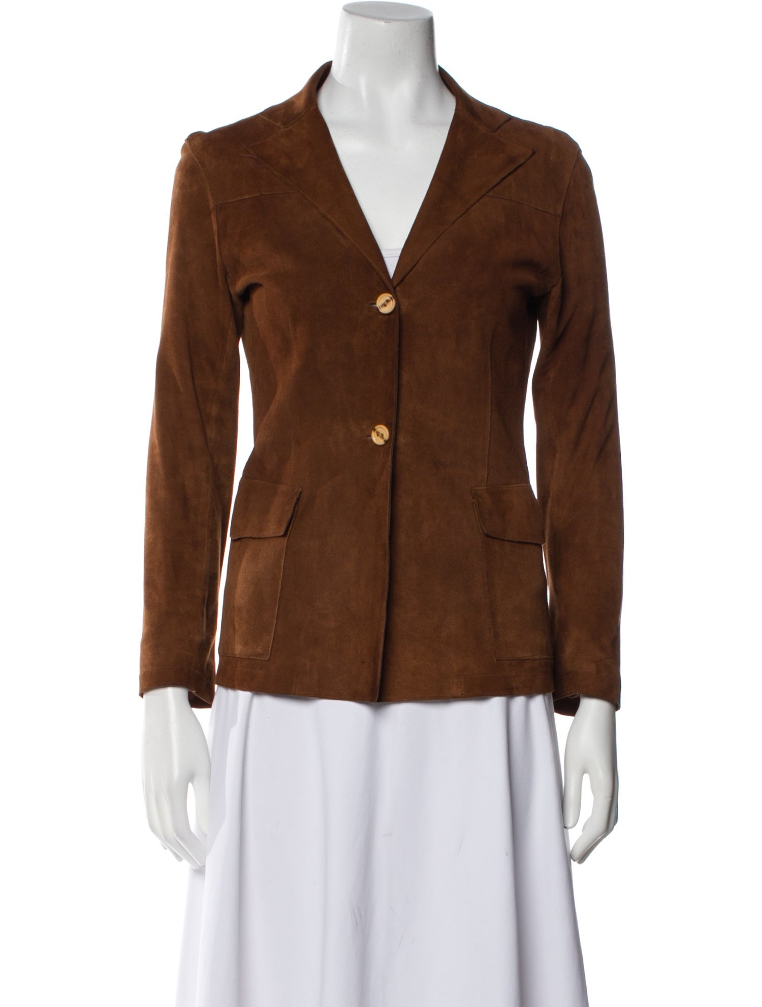 Sharis Place Private Label Leather Blazer