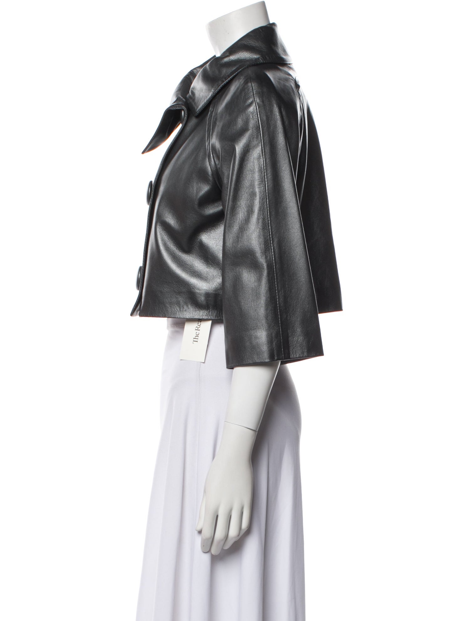 Sharis Place Private Label Leather Biker Jacket