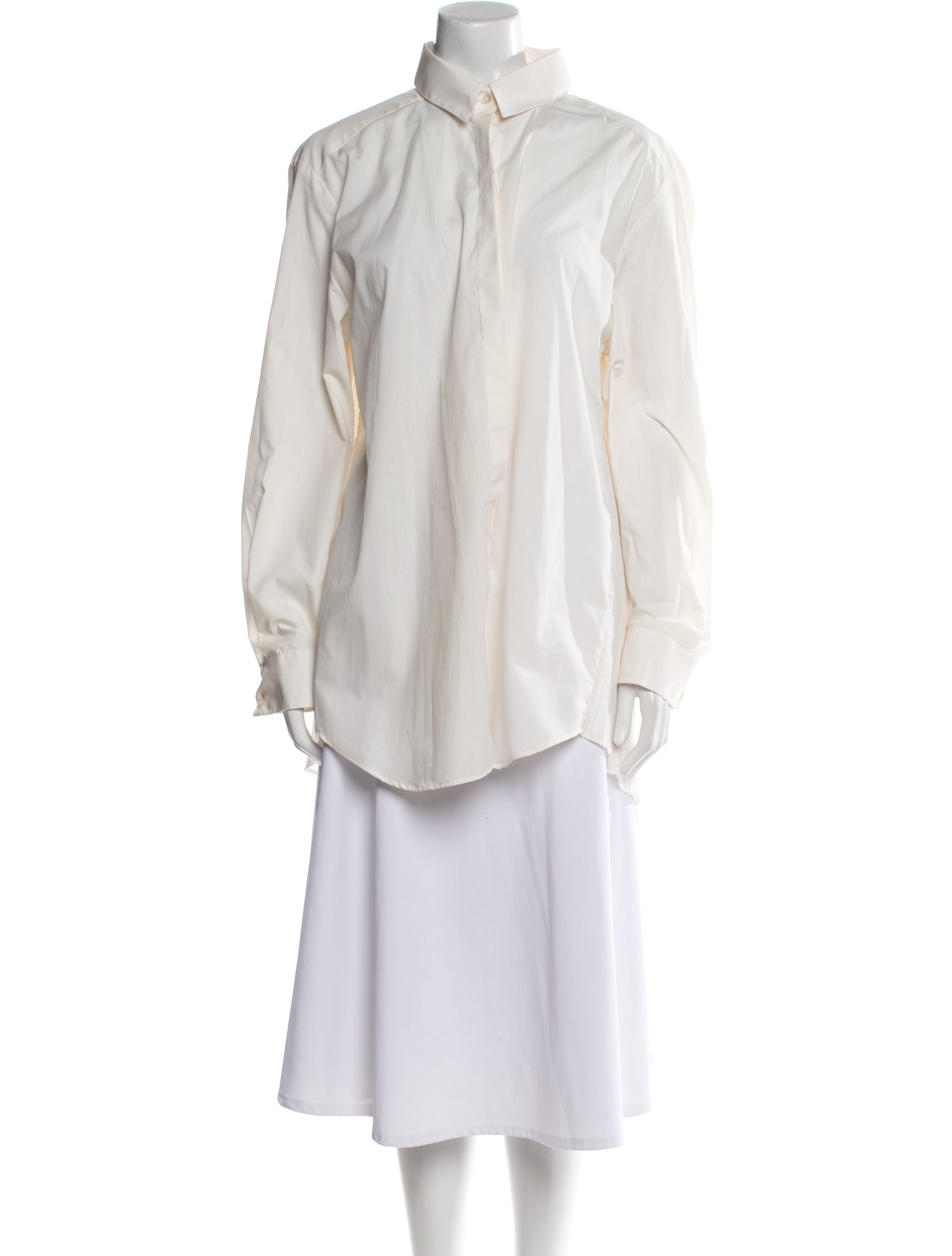 Sharis Place Private Label Mock Neck Long Sleeve Tunic