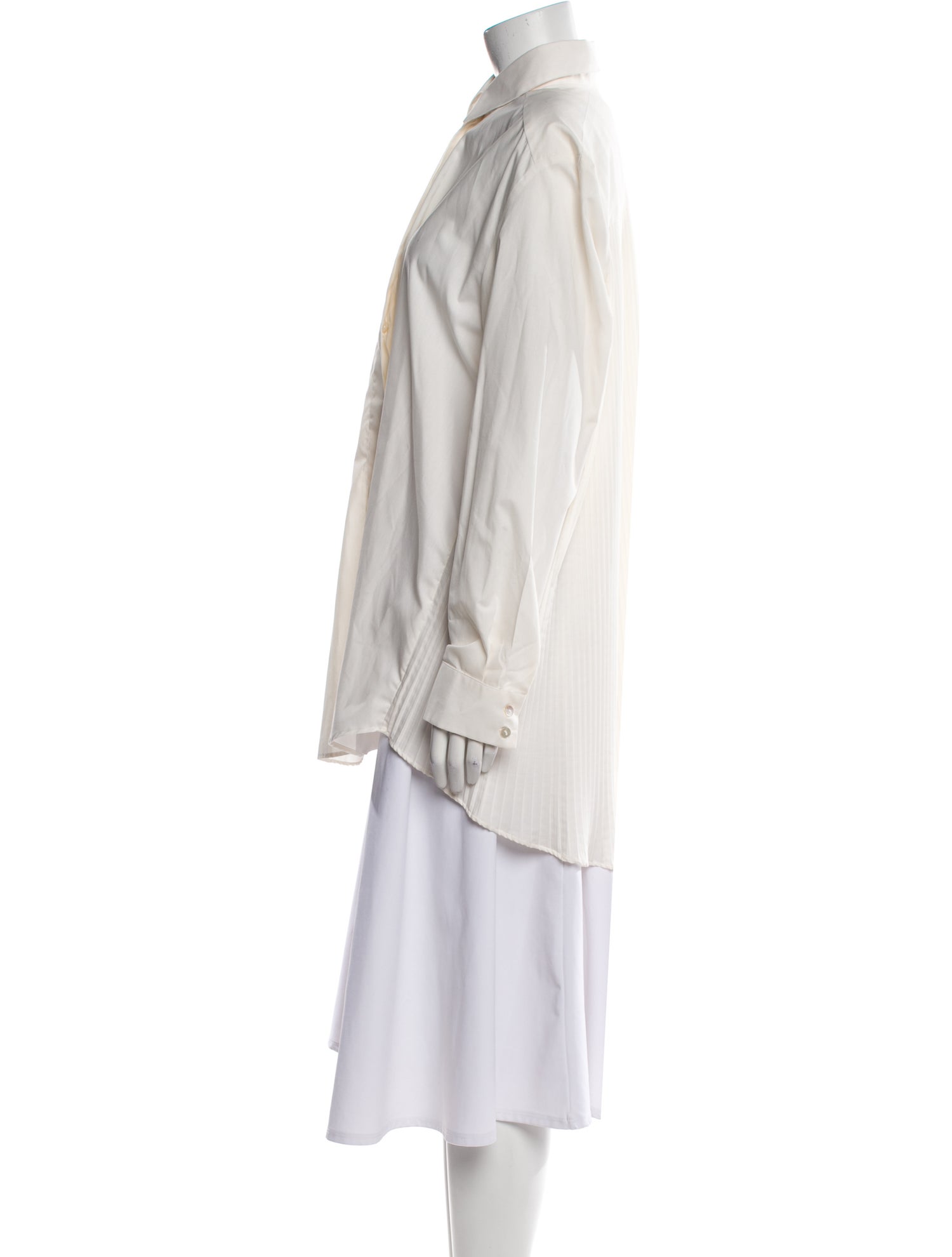 Sharis Place Private Label Mock Neck Long Sleeve Tunic