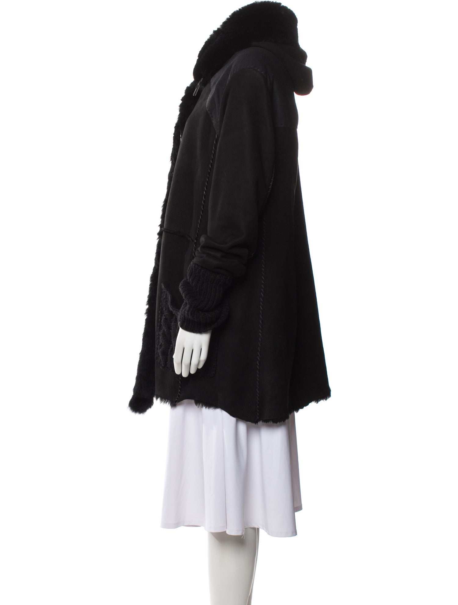 Sharis Place Private Label Lambskin Coat