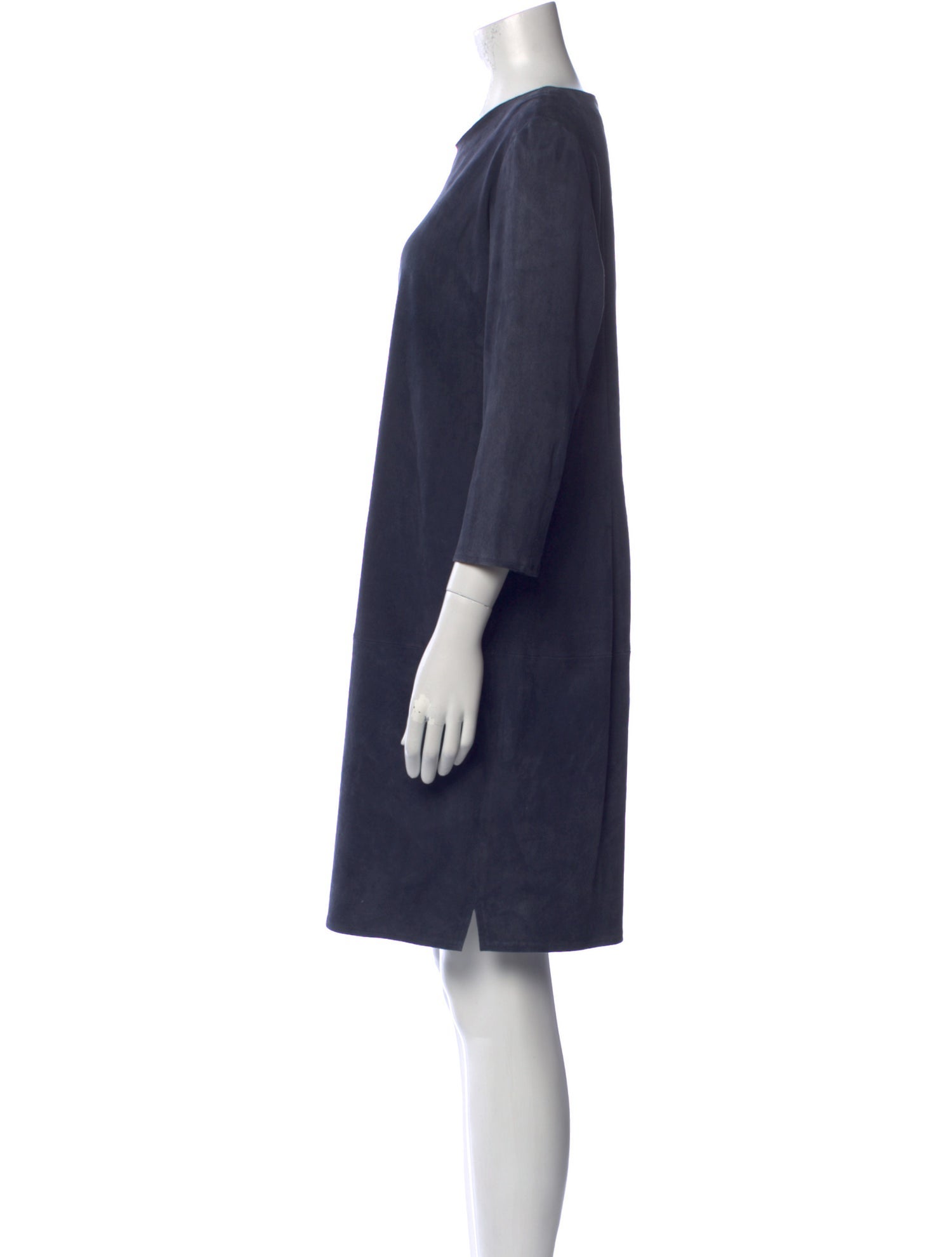 Sharis Place Private Label Scoop Neck Knee-Length Dress