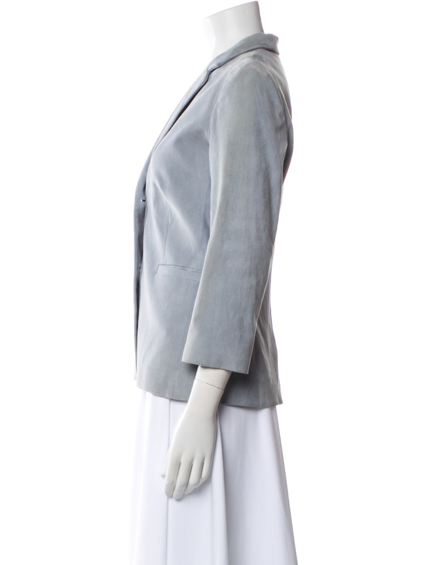 Sharis Place Private Label Leather Blazer