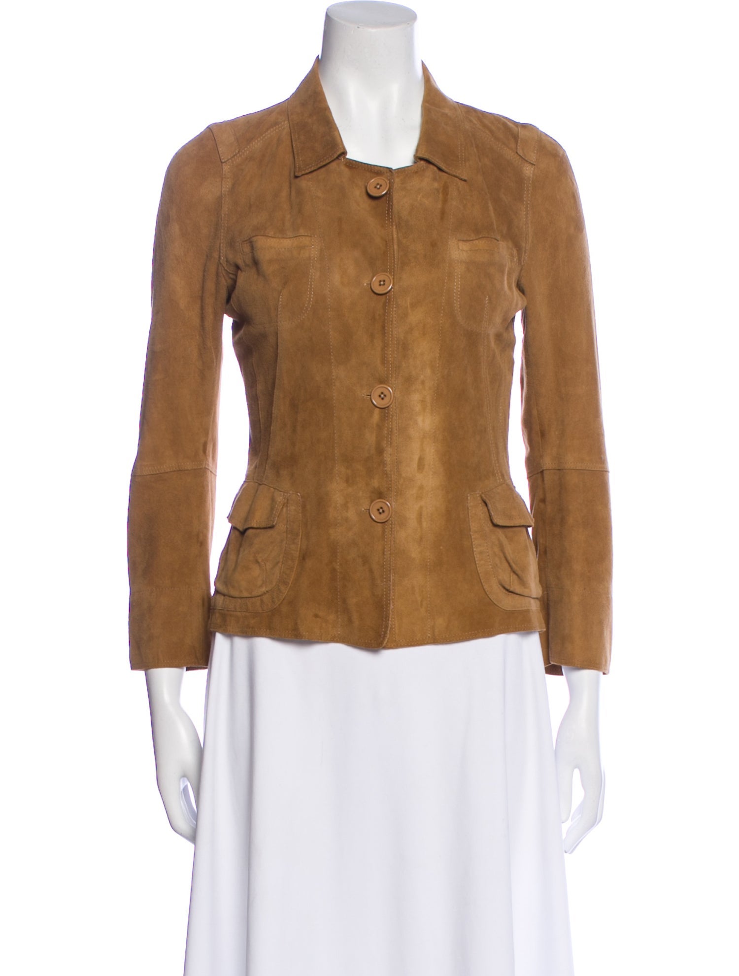 Sharis Place Private Label Leather Blazer
