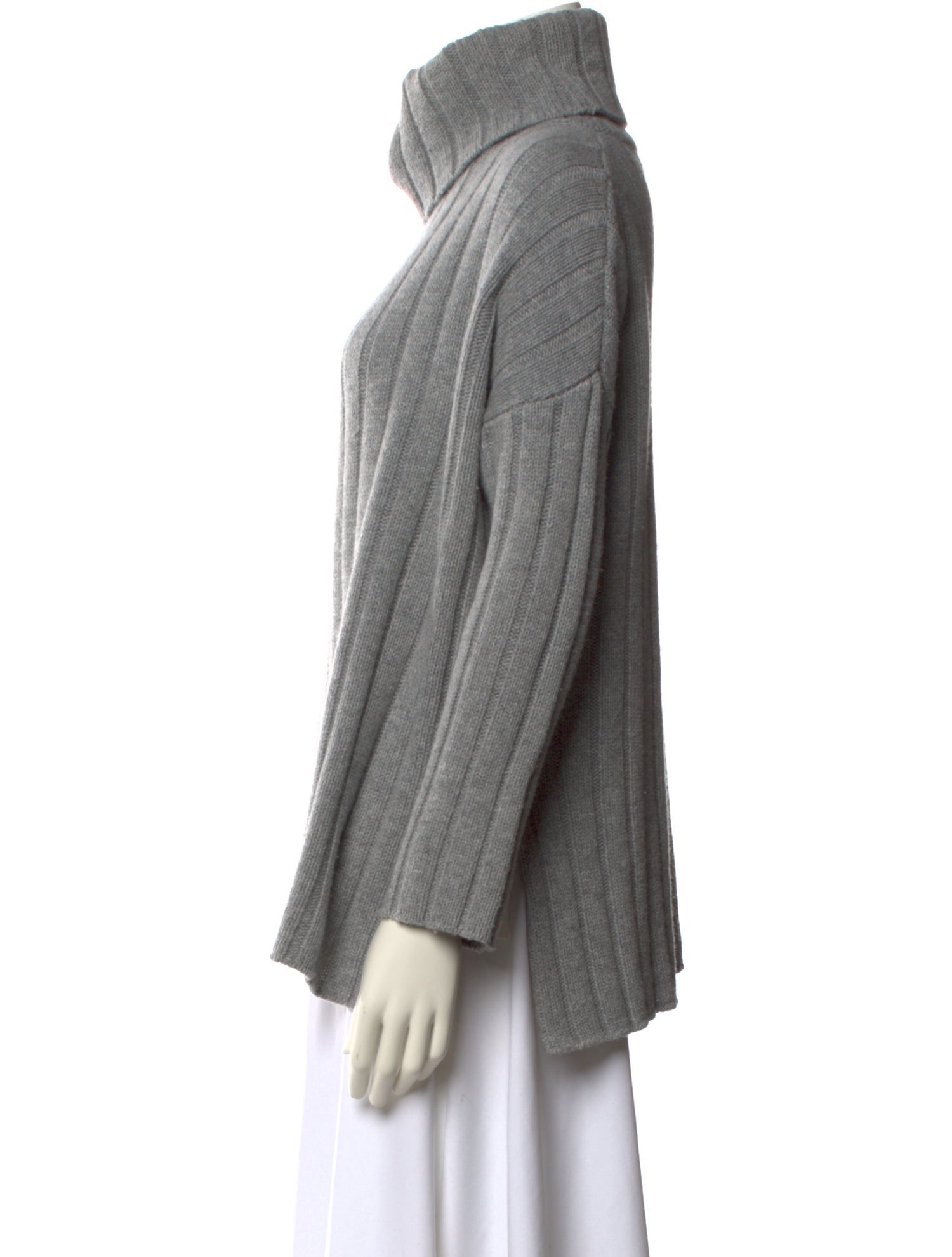 Sharis Place Private Label Virgin Wool Turtleneck Sweater