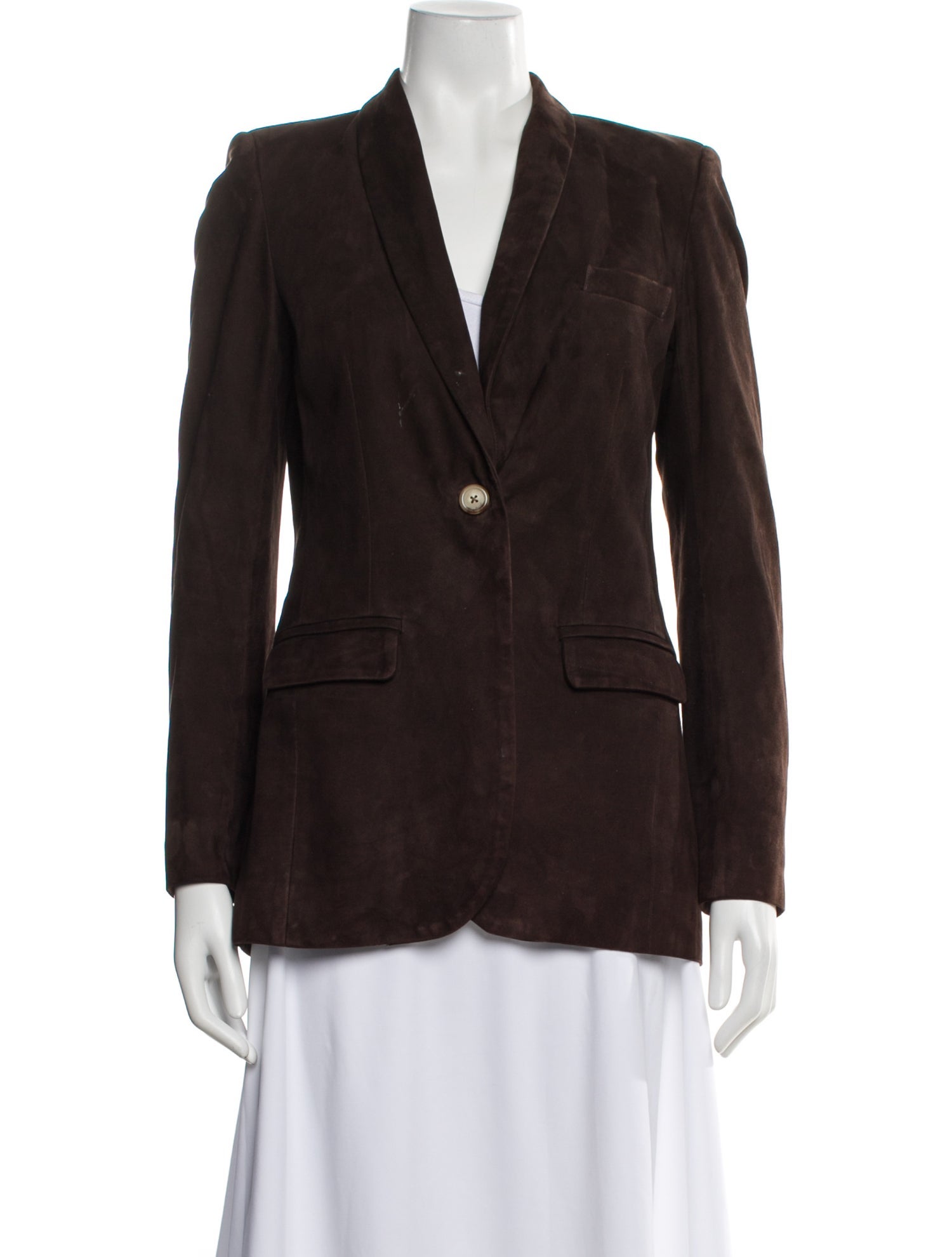 Sharis Place Private Label Leather Blazer