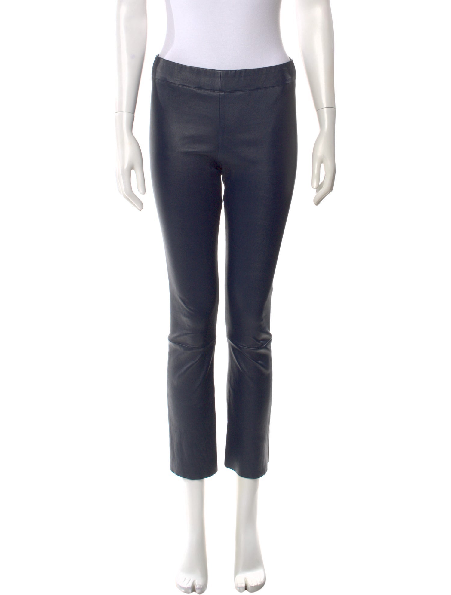 Sharis Place Private Label Wool Straight Leg Pants