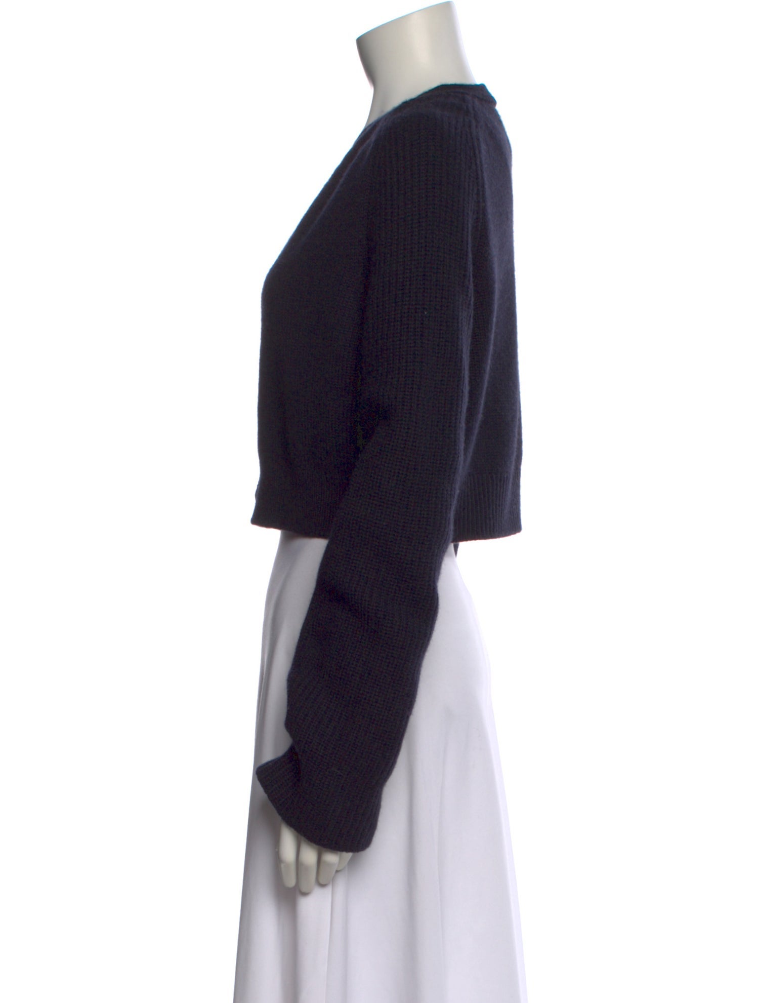 Sharis Place Private Label Cashmere V-Neck Sweater