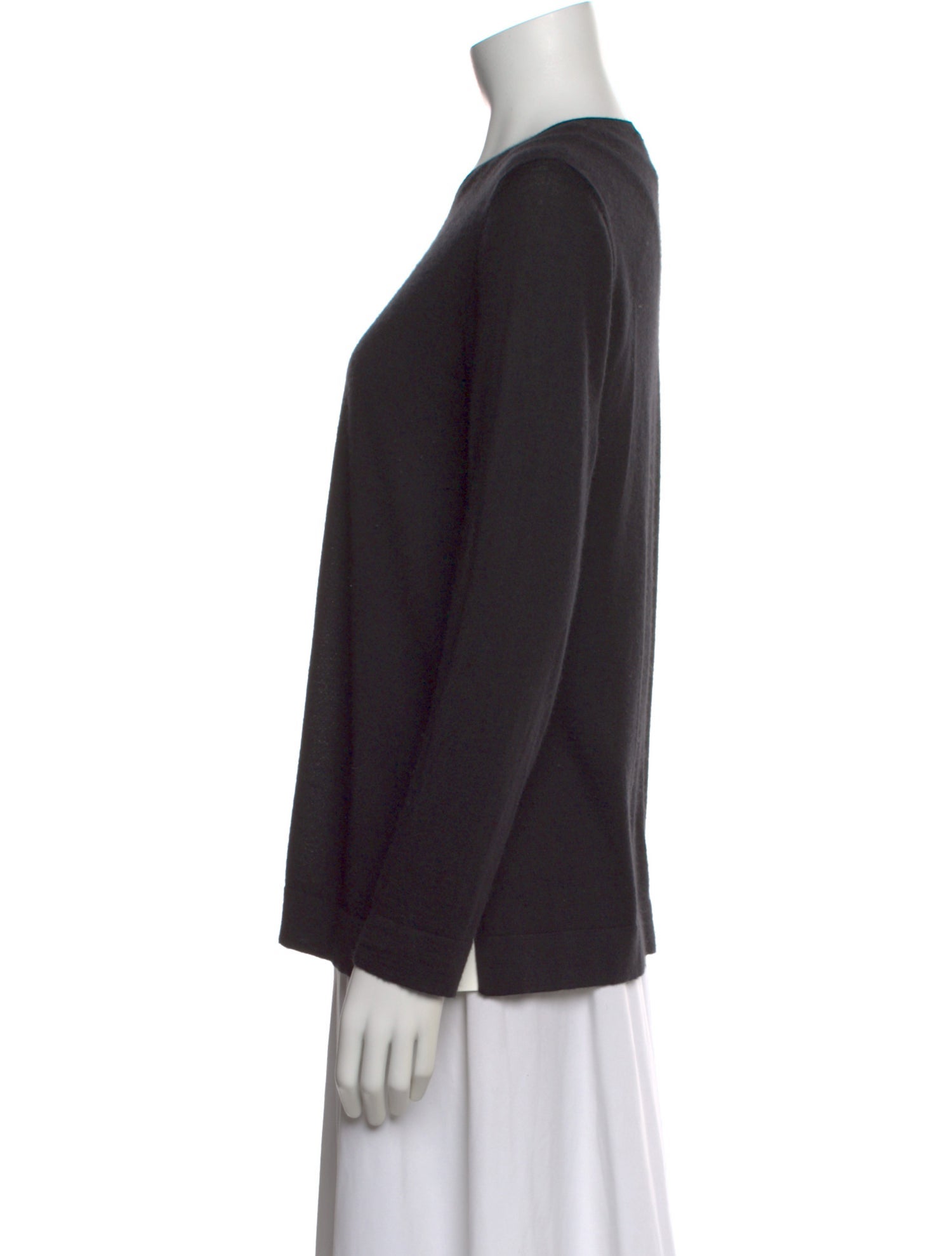Sharis Place Private Label Wool Crew Neck Sweater