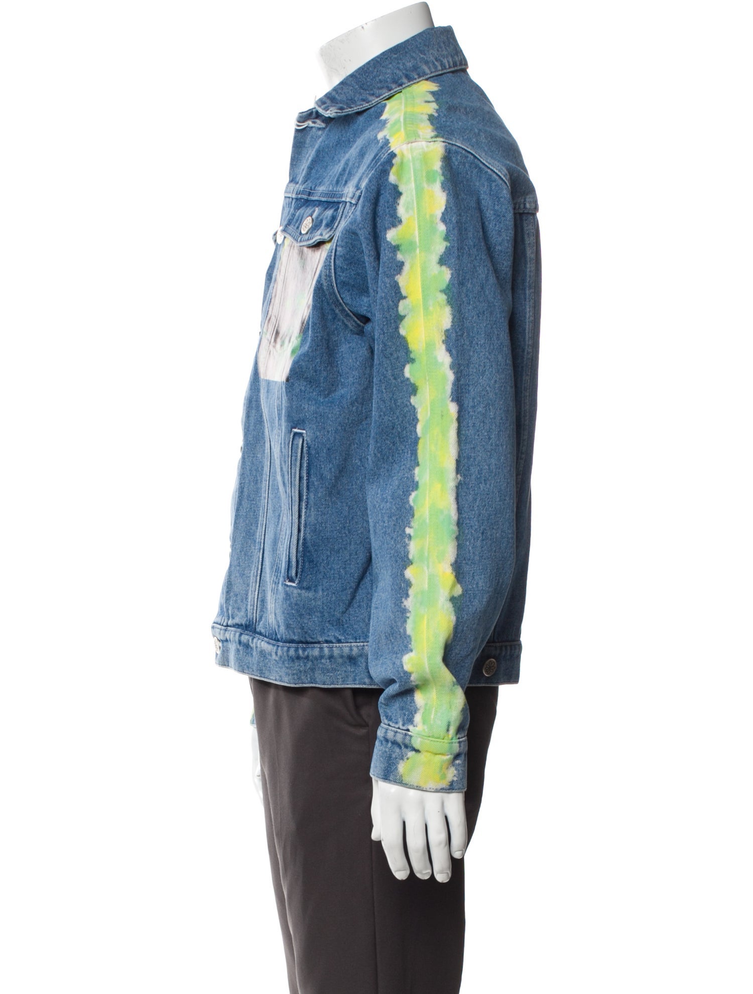 Sky High Farm Graphic Print Denim Jacket