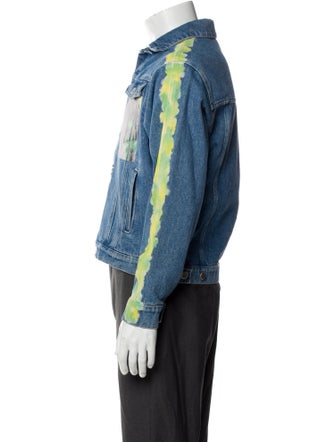 Sky High Farm Graphic Print Denim Jacket