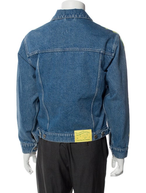 Sky High Farm Graphic Print Denim Jacket