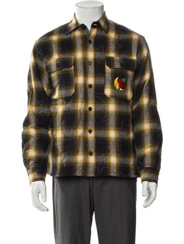 Sky High Farm Outerwear Plaid Print Jacket XS