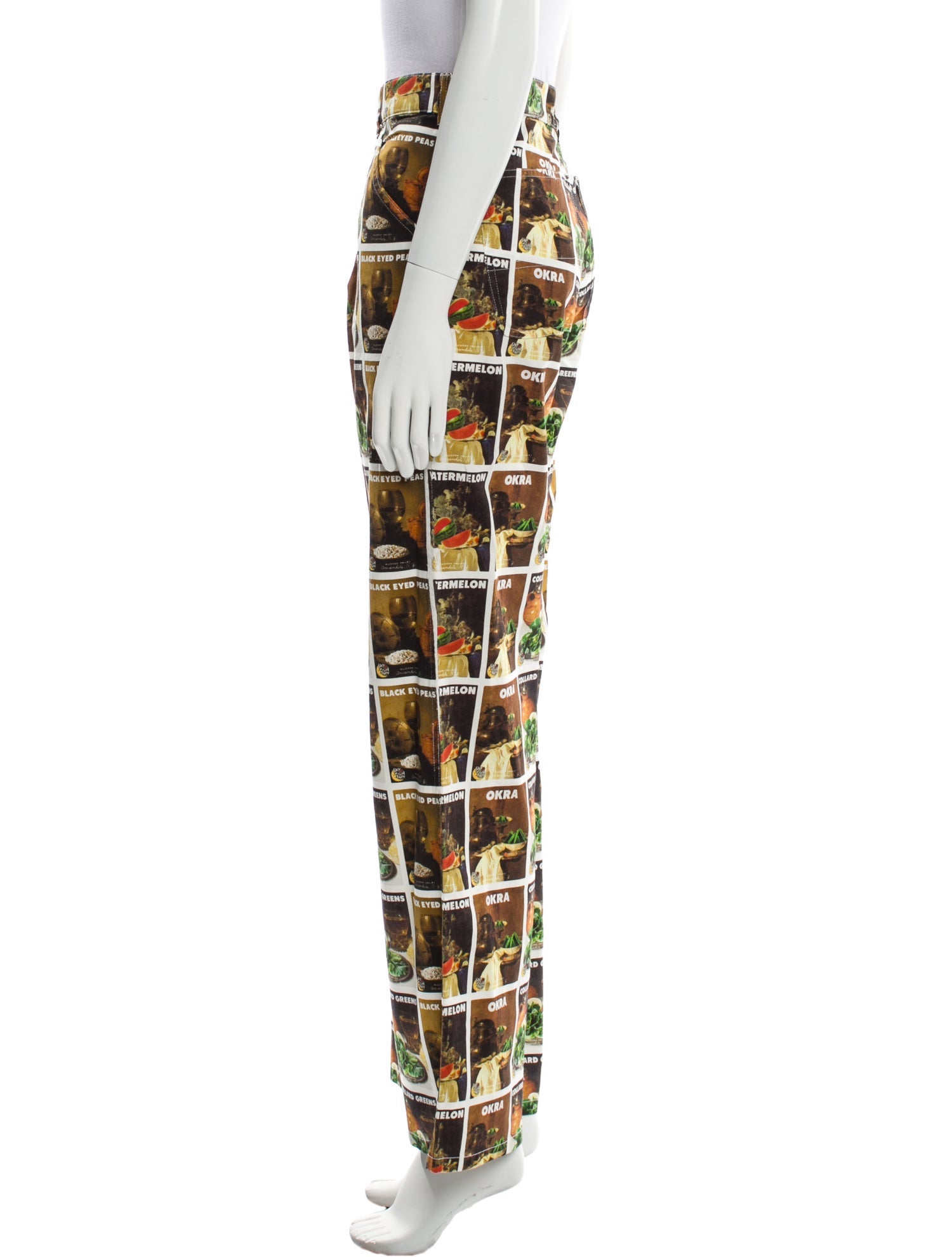 Sky High Farm Printed Wide Leg Pants w/ Tags