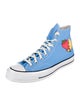 Sky High Farm Canvas Graphic Print Sneakers