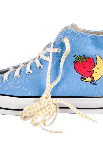 Sky High Farm Canvas Graphic Print Sneakers