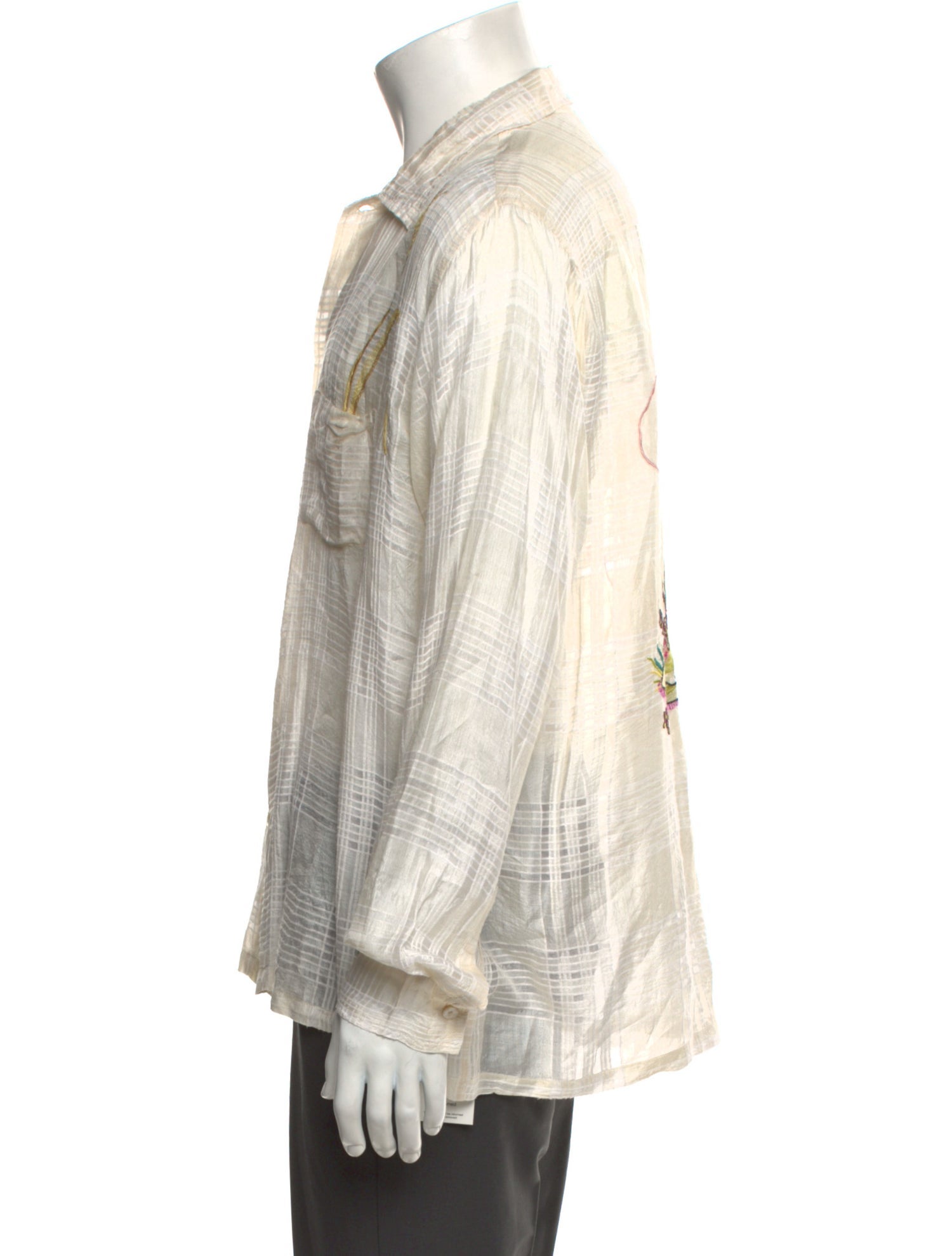 Sky High Farm Silk Long Sleeve Shirt