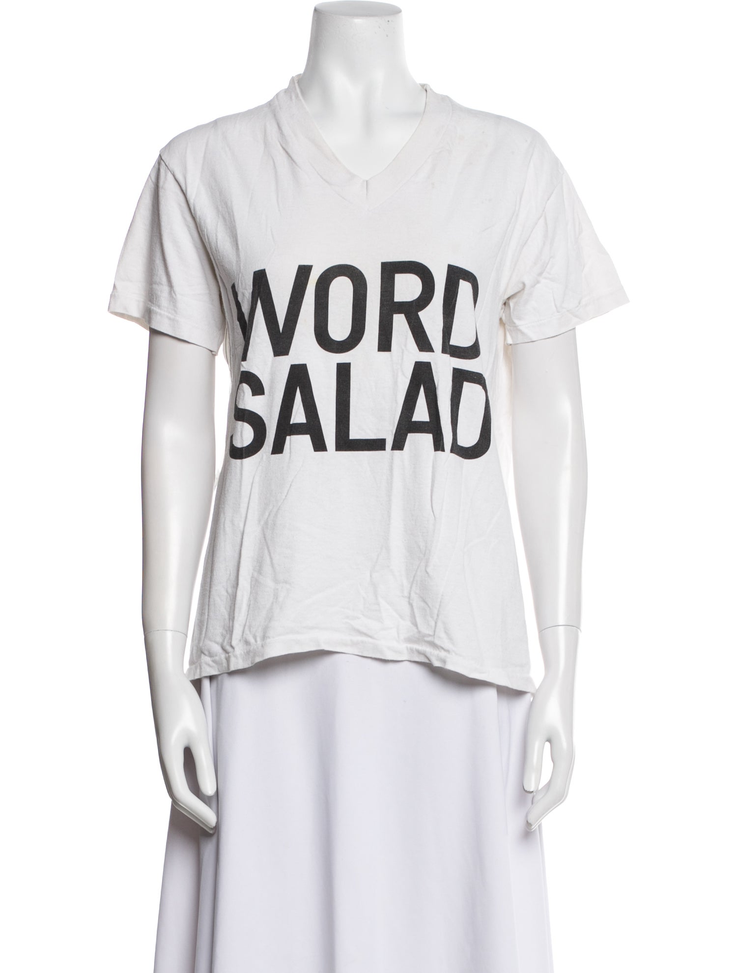 Sky High Farm Graphic Print V-Neck T-Shirt