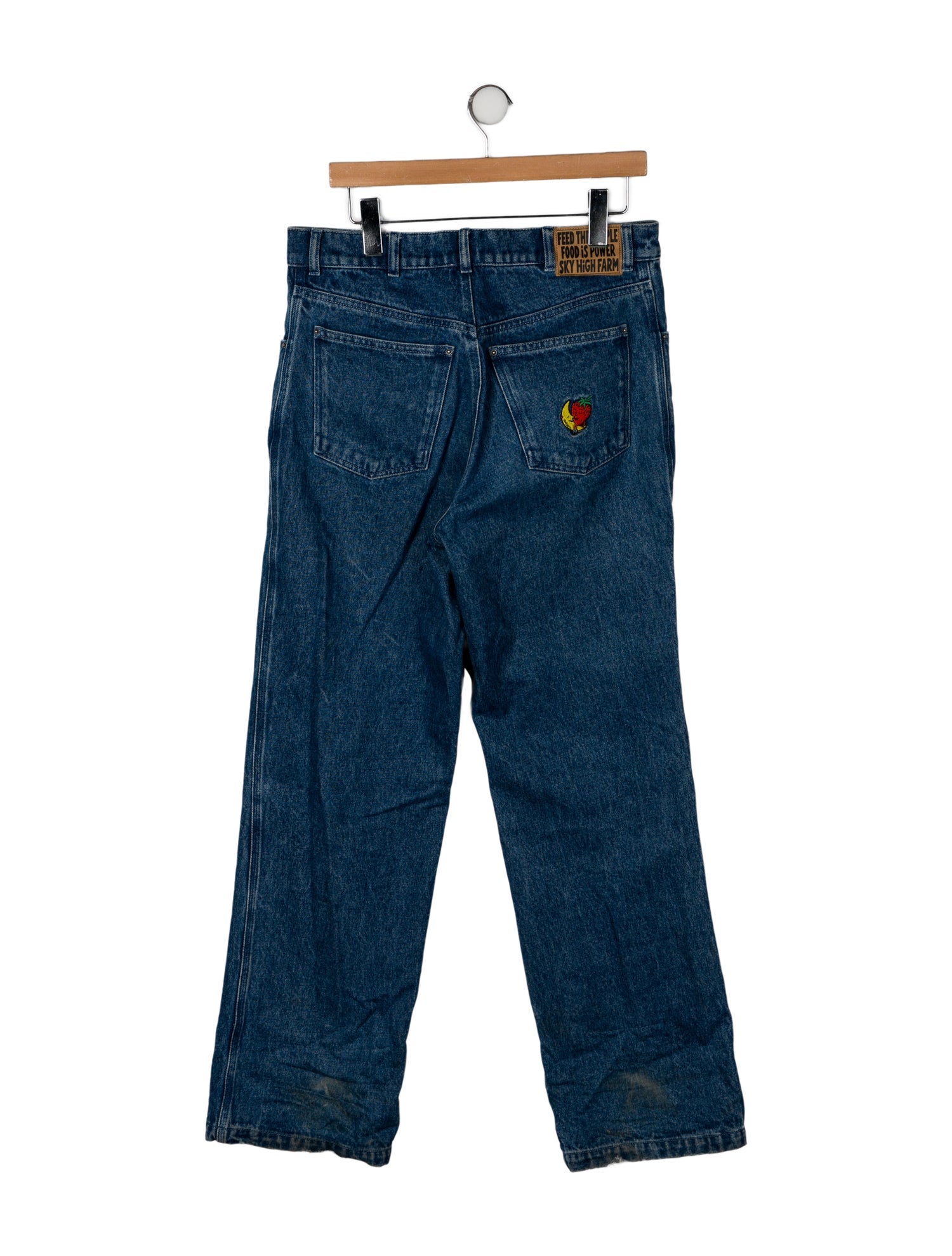 Sky High Farm High-Rise Wide Leg Jeans