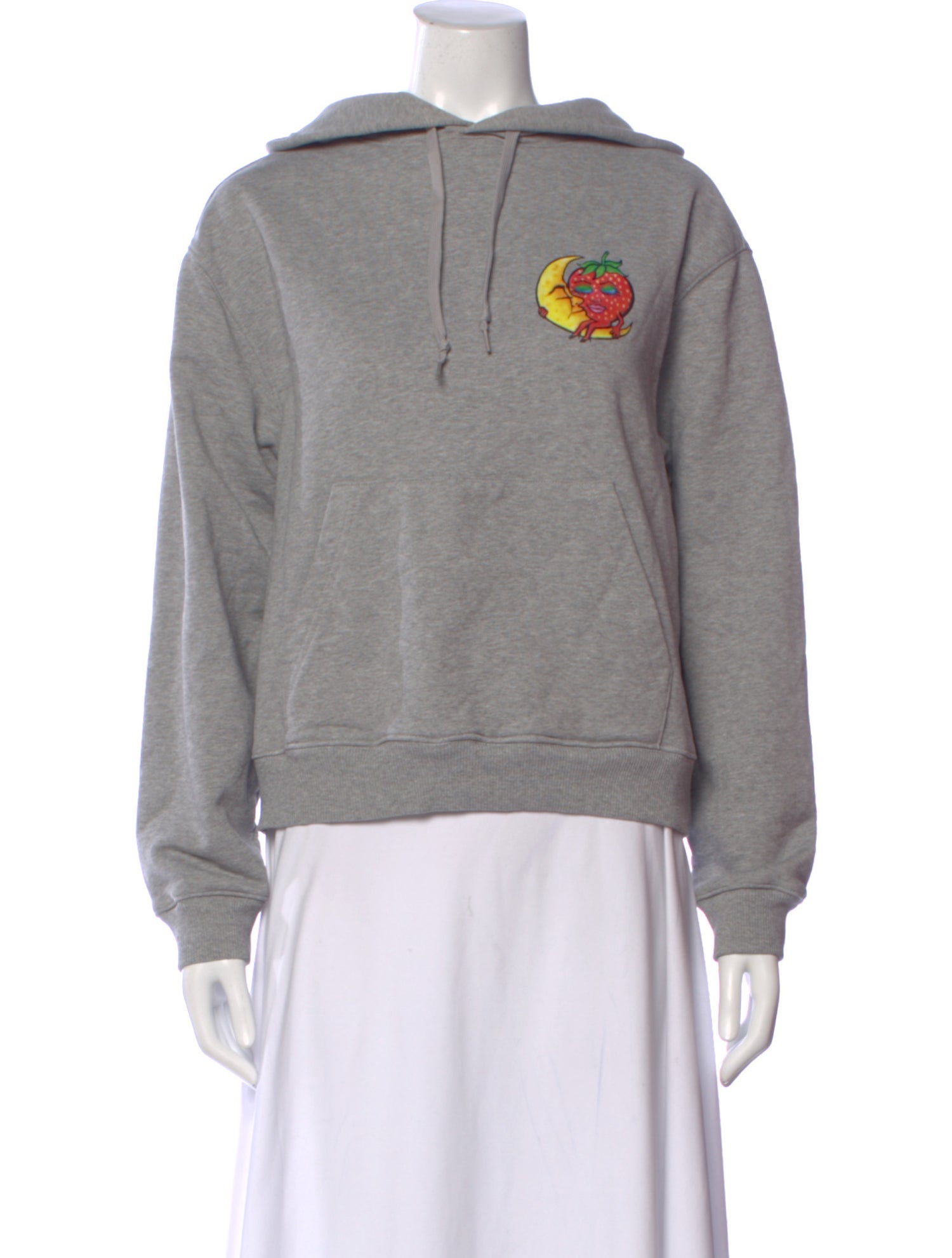 Sky High Farm Graphic Print Crew Neck Hoodie