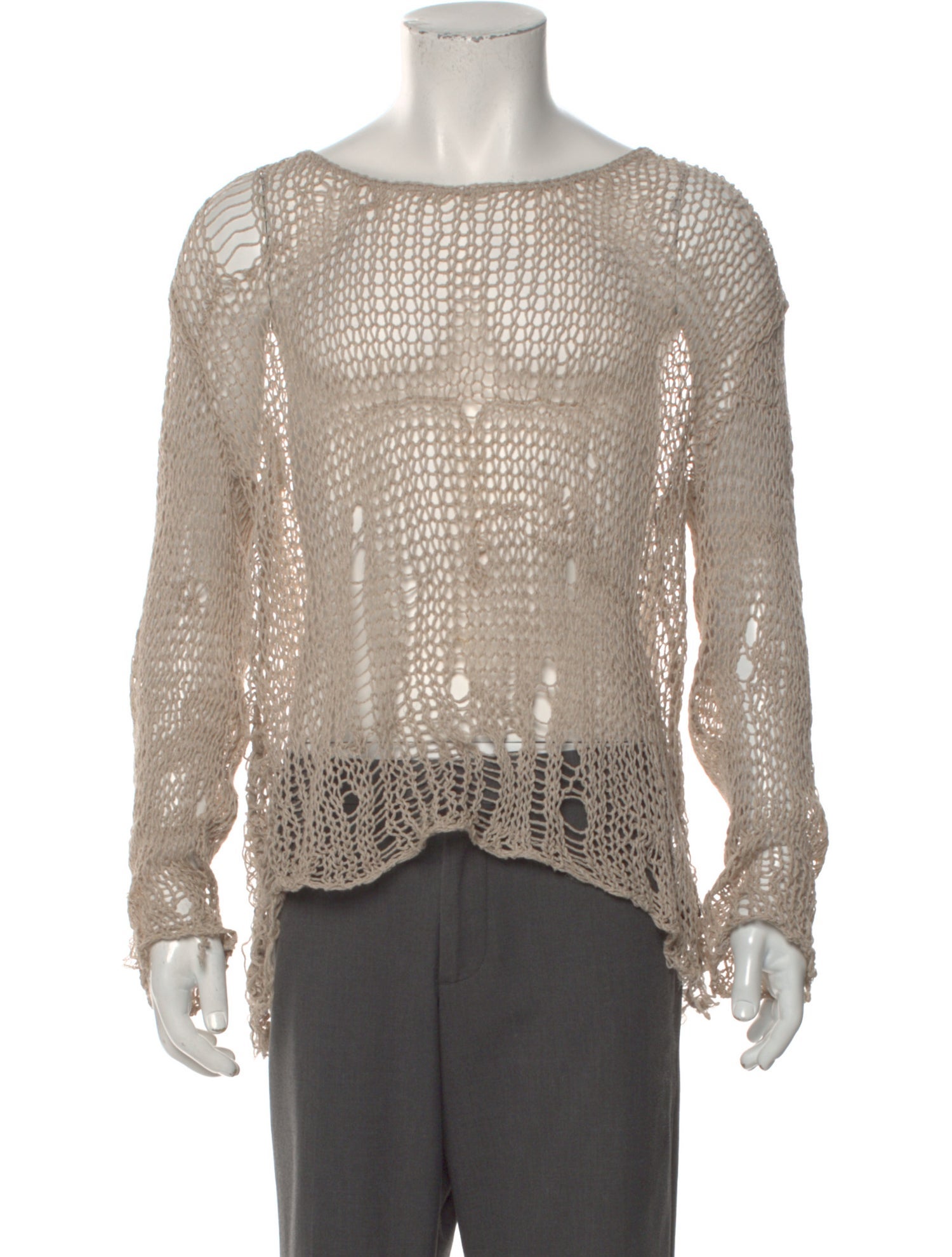 Shellac Crew Neck Long Sleeve Pullover