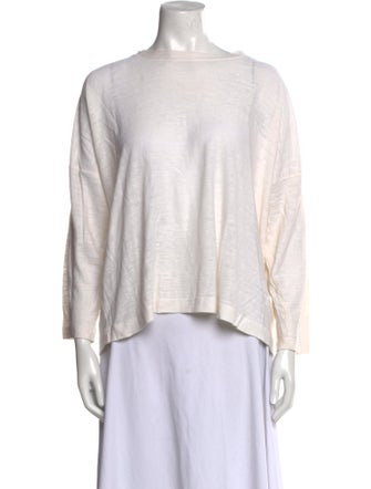 Shirin Guild Linen Scoop Neck Top