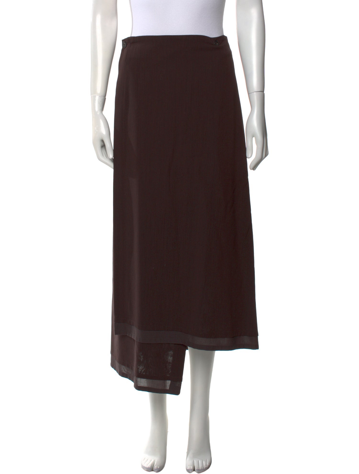 Shirin Guild Wool Midi Length Skirt