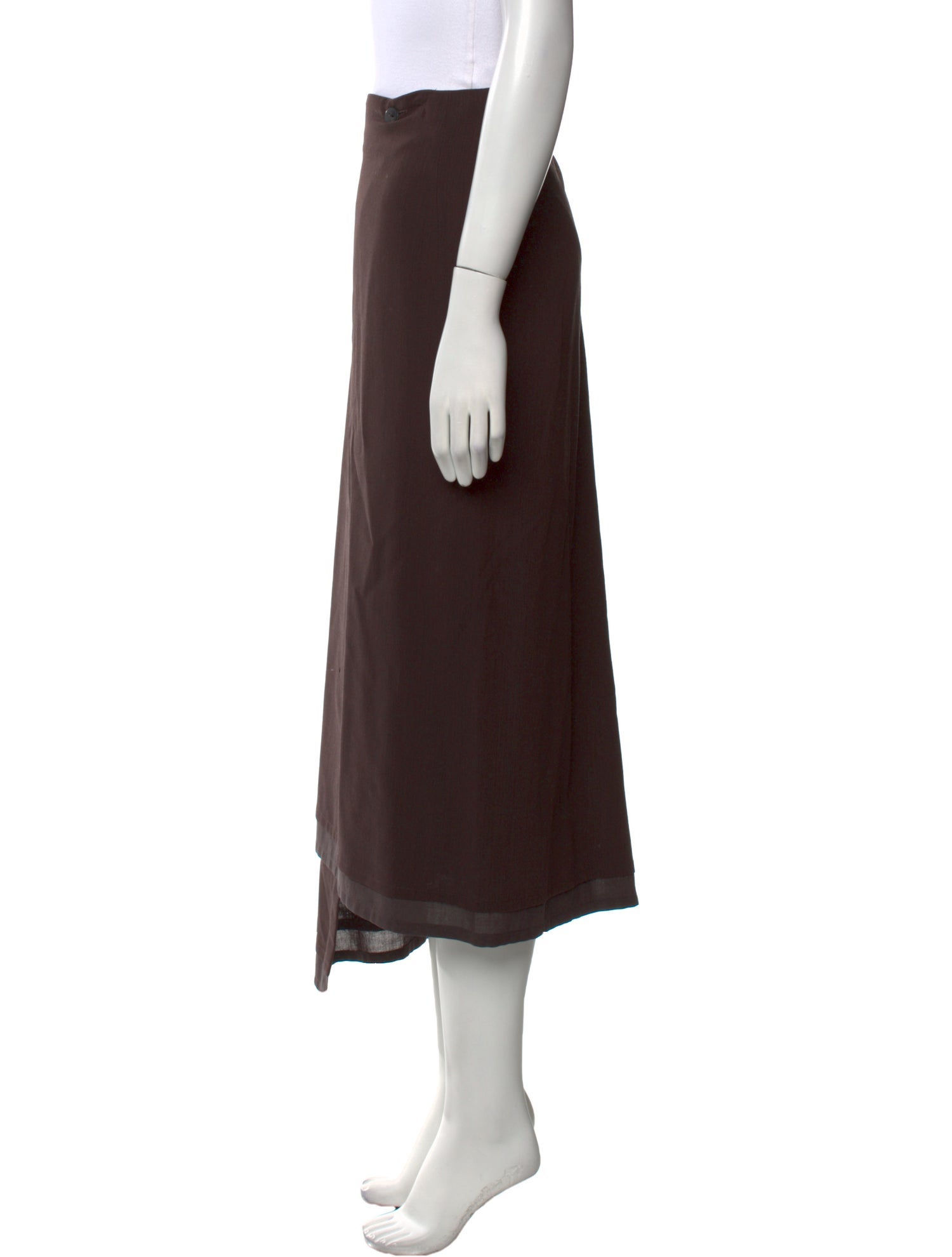 Shirin Guild Wool Midi Length Skirt