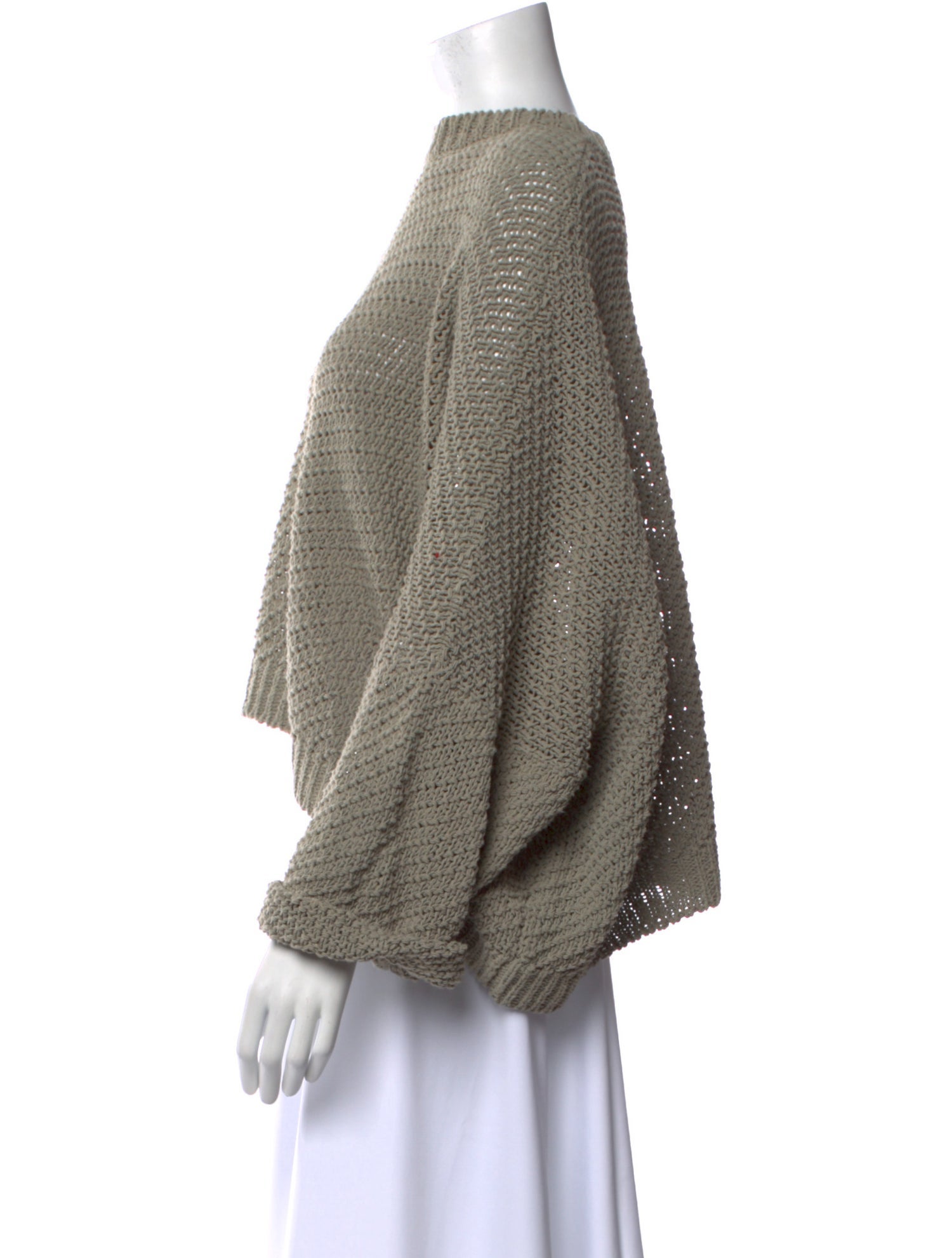 Shirin Guild Linen Bateau Neckline Sweater