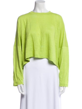 Shirin Guild Linen Bateau Neckline Sweater
