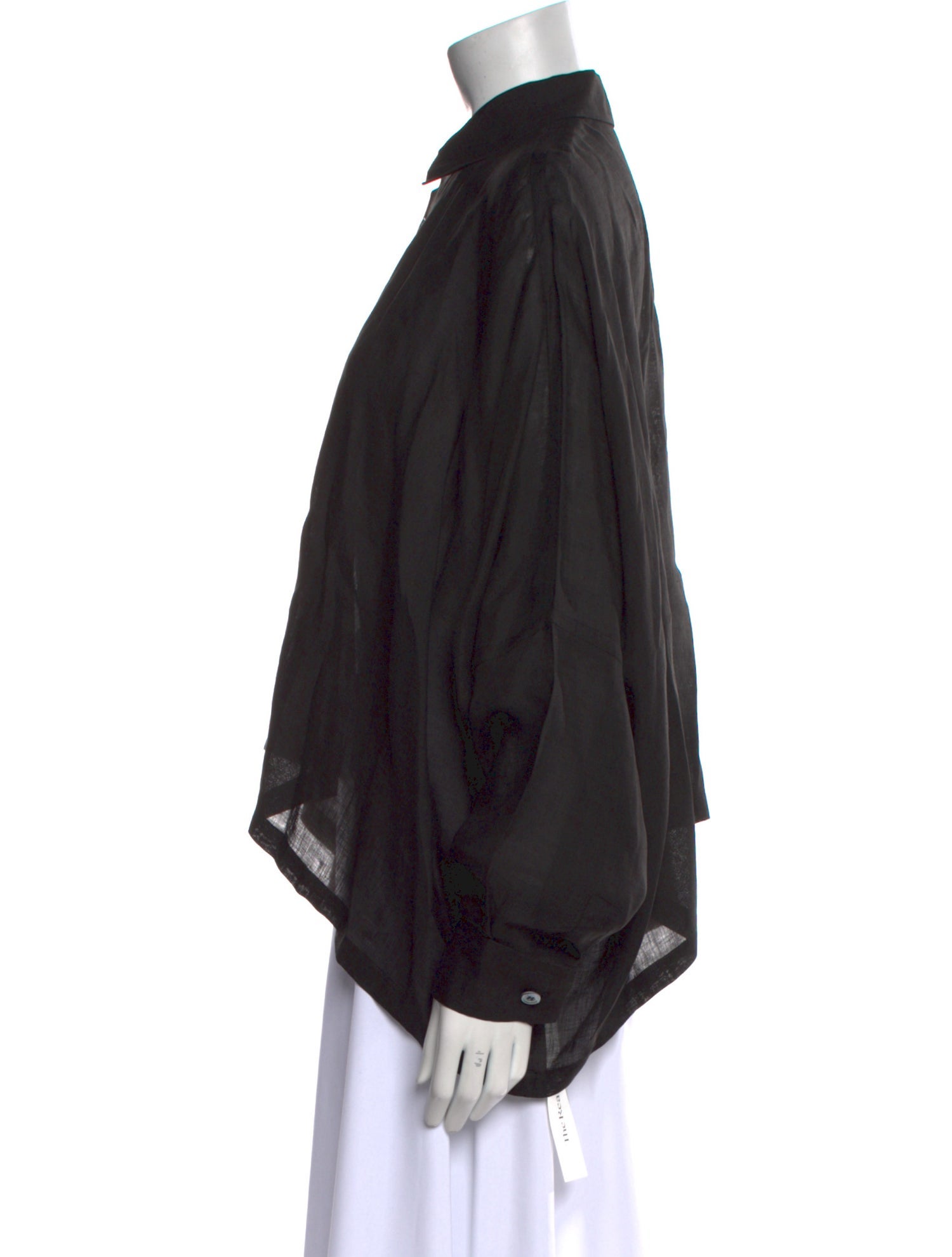 Shirin Guild Linen Long Sleeve Button-Up Top