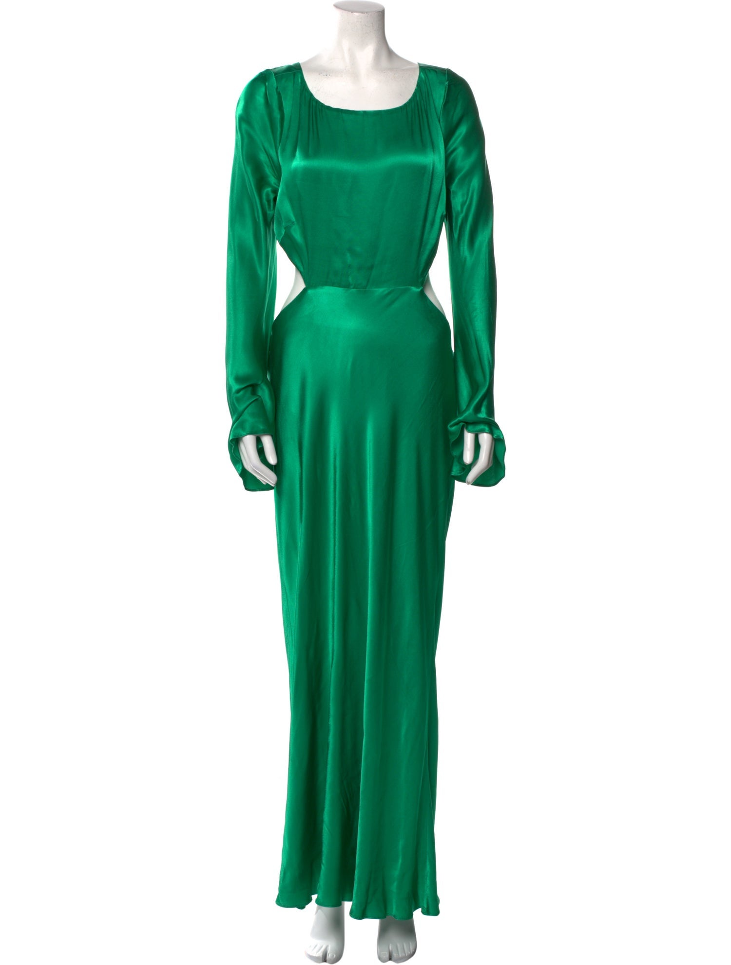 Shona Joy Scoop Neck Long Dress