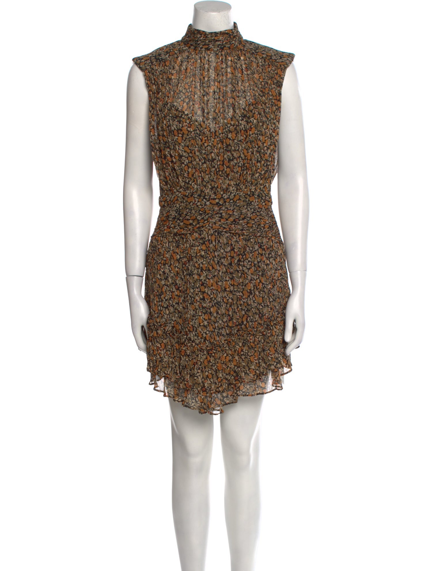 Shona Joy Floral Print Mini Dress