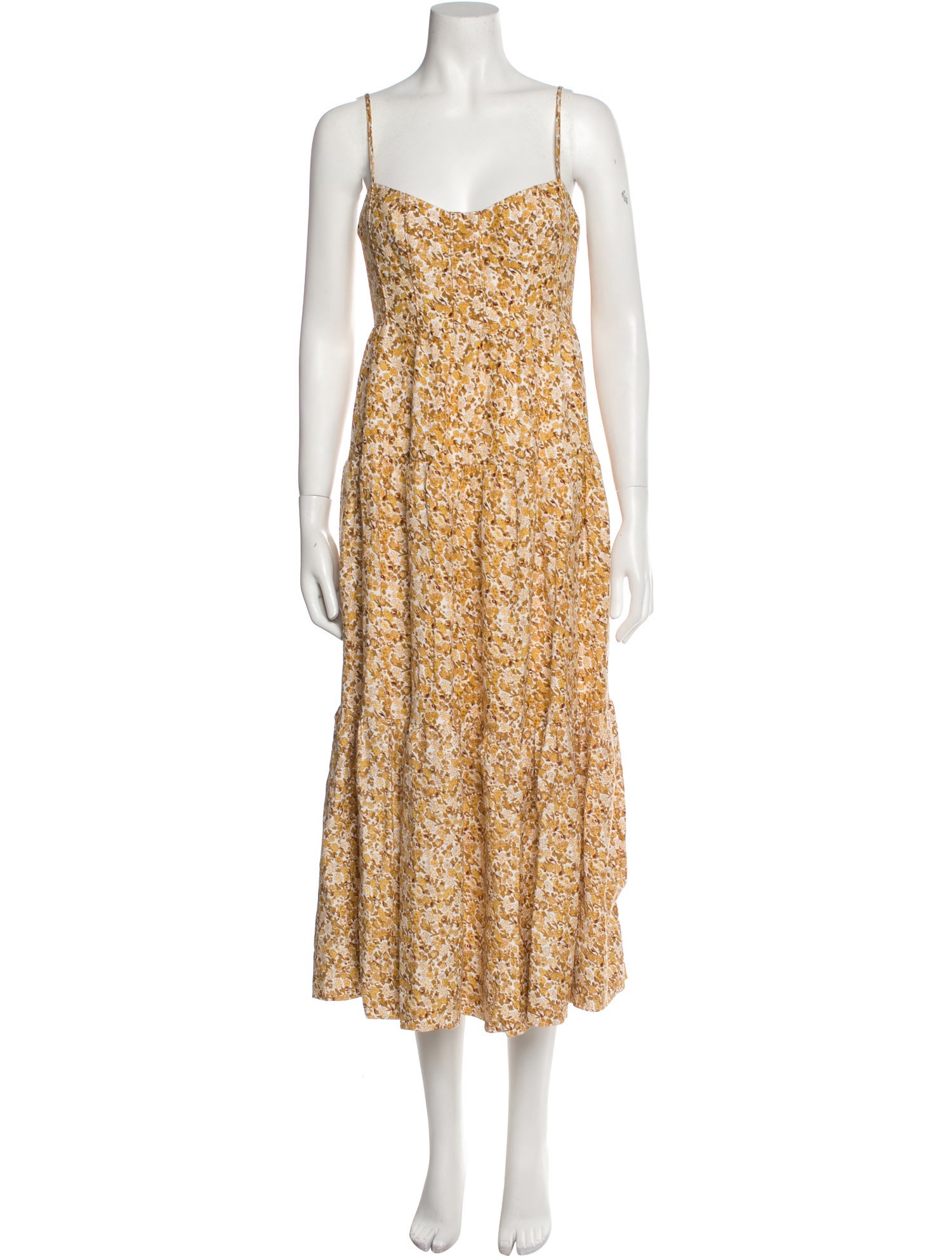 Shona Joy Linen Long Dress w/ Tags