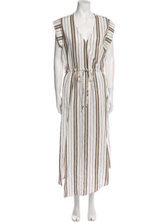 Shona Joy Linen Long Dress