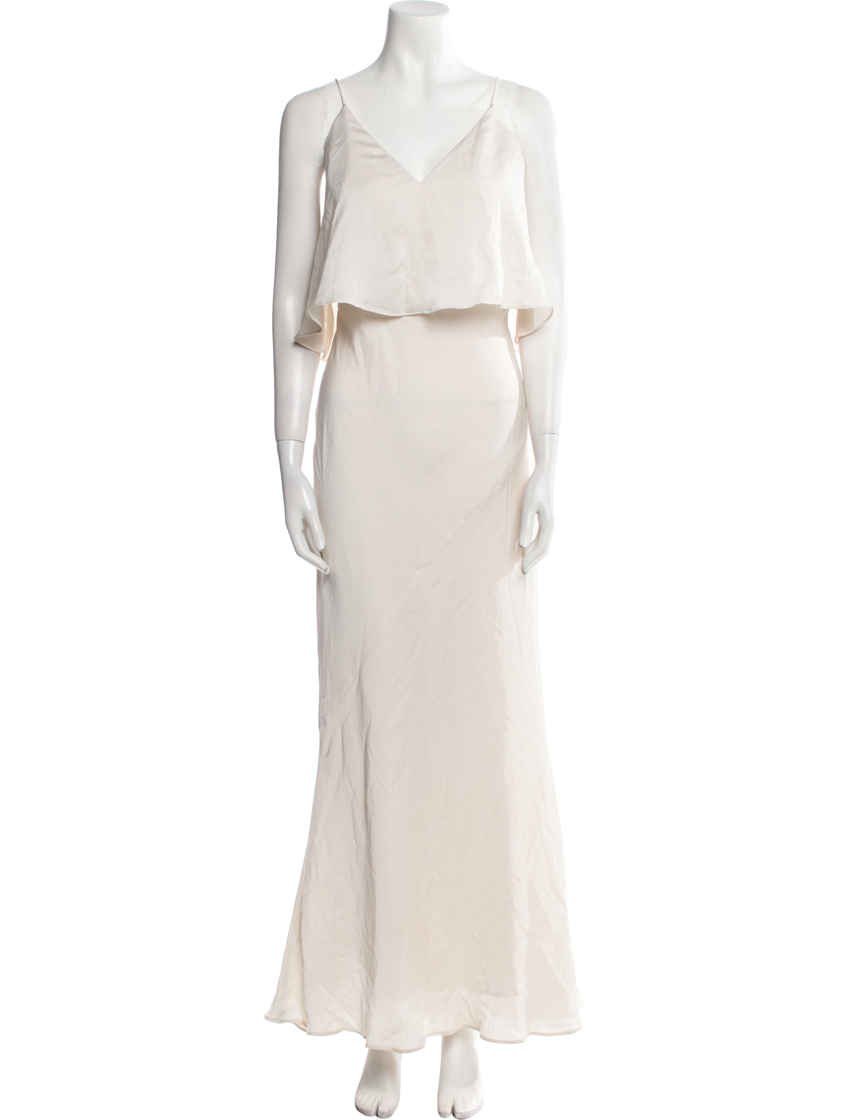 Shona Joy V-Neck Long Dress