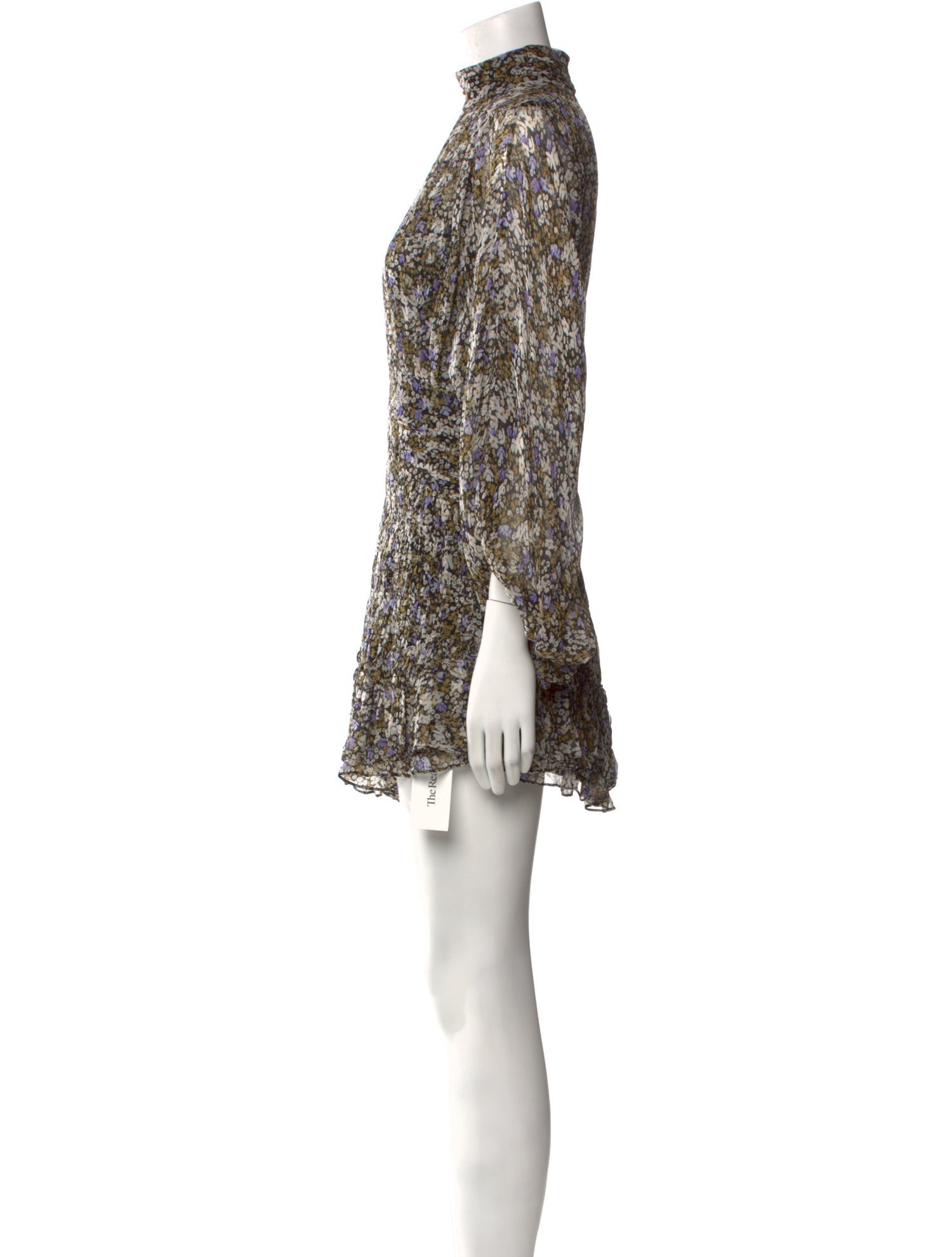 Shona Joy Floral Print Mini Dress