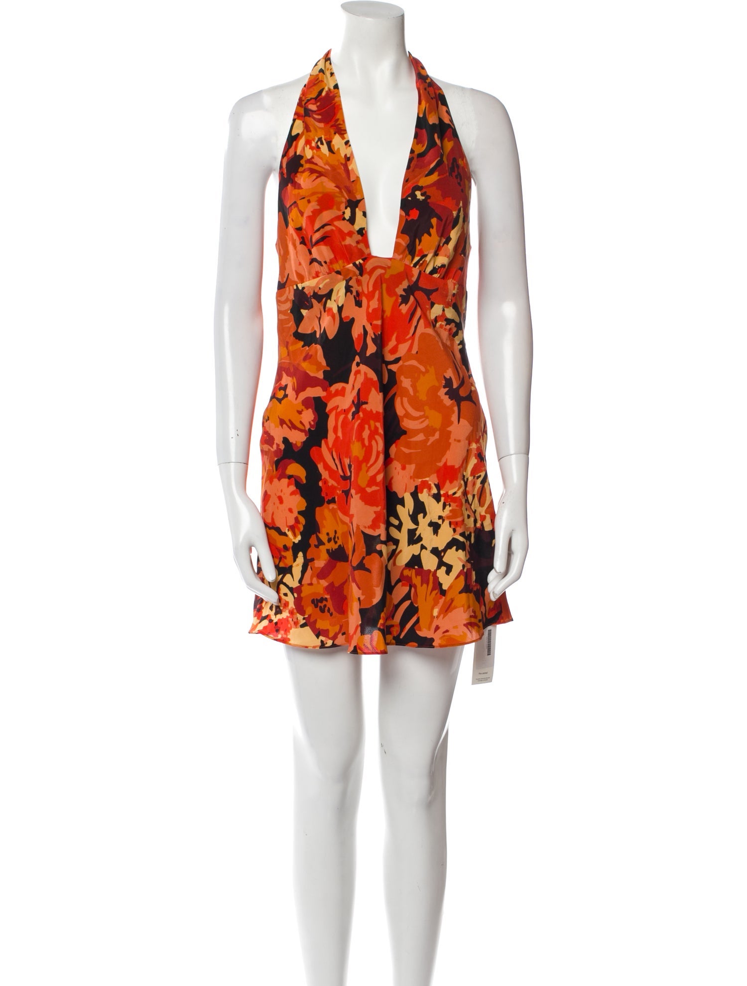 Shona Joy Silk Mini Dress