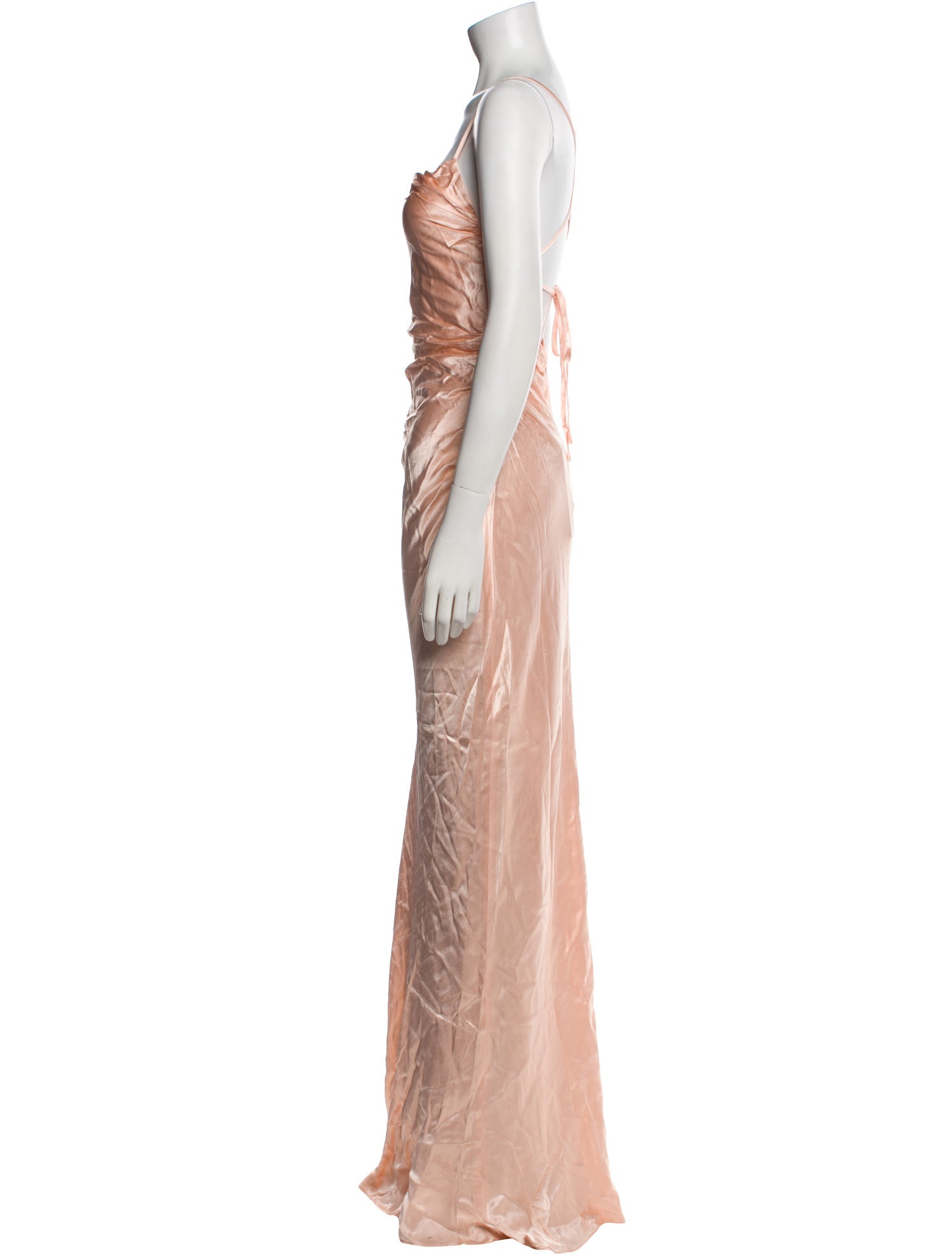 Shona Joy Square Neckline Long Dress w/ Tags